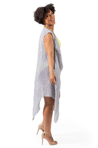 One of a kind vest #00364 - side view 2 - Lennard Taylor